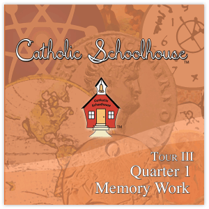 Catholic School House Tour 3 Memory Work CD set